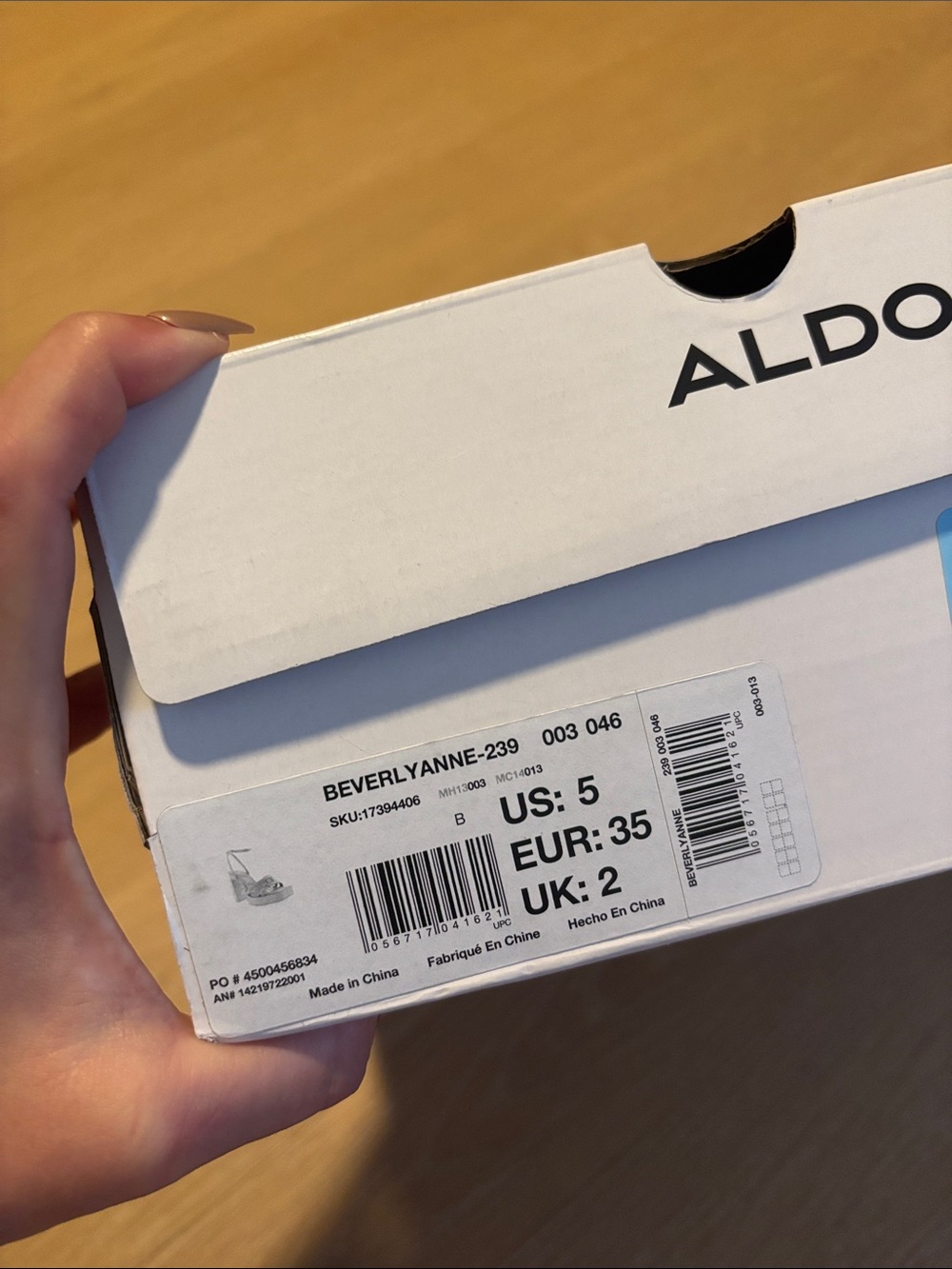 NIB ALDO Women's Beverlyanne Block Heel Sandal size 5 - Picture 6 of 6